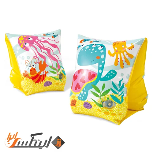 بازوبند شنا بادی کودک طرح دریا اینتکس