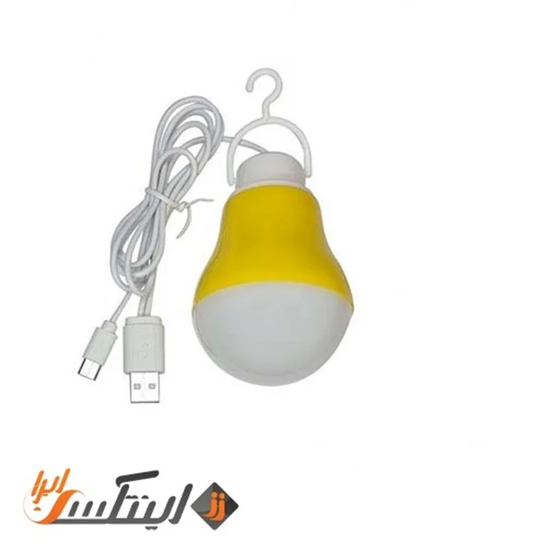 چراغ led موبایل و usb سفری