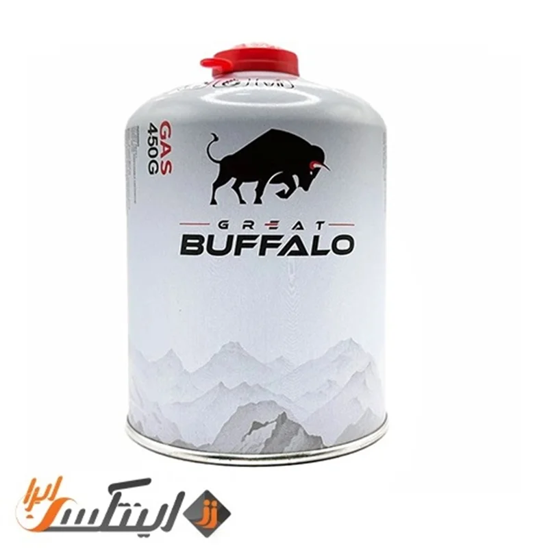 کپسول گاز کوهنوردی 450 گرمی بوفالو