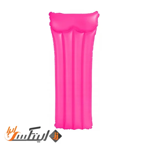 تشک بادی روی آب ساده صورتی اینتکس