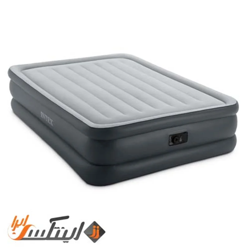 تخت بادی دونفره مرتفع طبی intex 64140