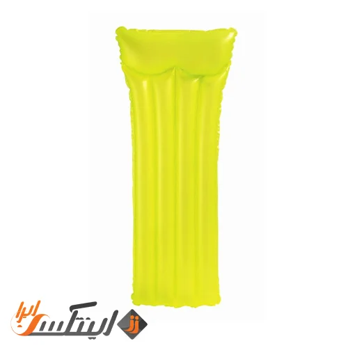 تشک بادی روی آب ساده زرد اینتکس