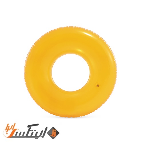 حلقه شنا بادی نارنجی شفاف اینتکس