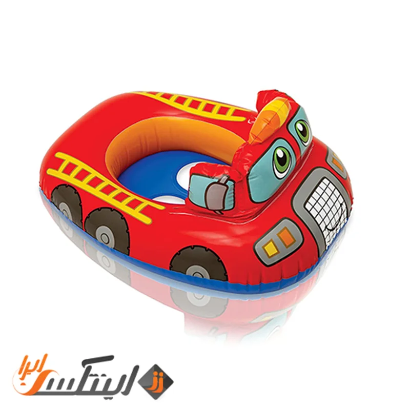 شناور بادی شورتی ماشین آتش نشانی Intex 59586