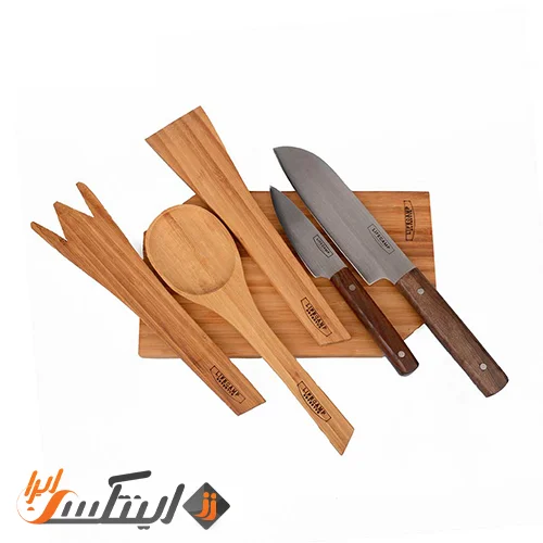 ست چاقو و آشپزی 6 تکه صربستانی لایف کمپ