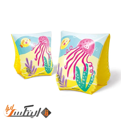 بازوبند بادی کودک سه تا شش سال طرح عروس دریایی