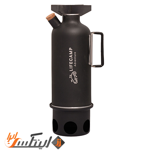 بویلر سفری 2 لیتری دوکاره لایف کمپ مشکی