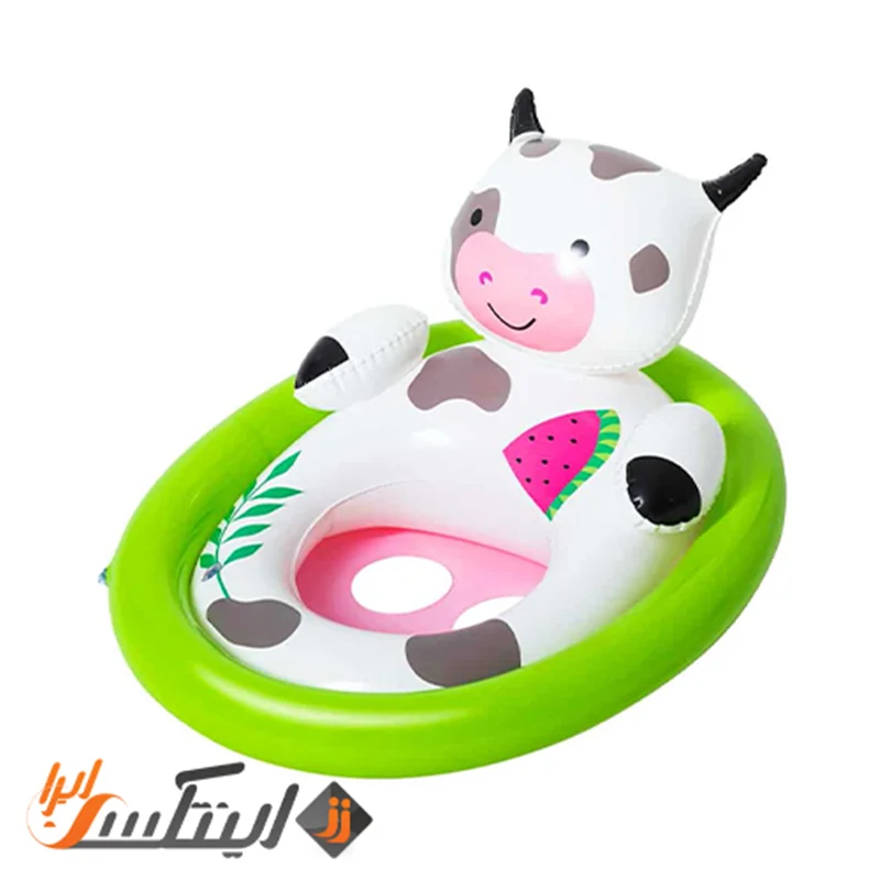 شناور بادی شورتی کودک طرح گاو