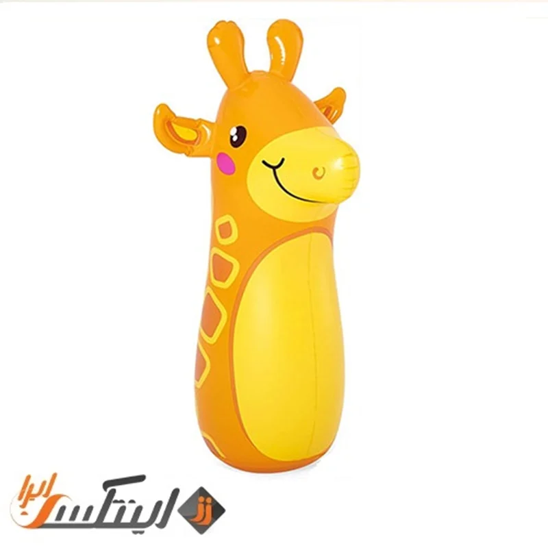 کیسه بوکس بادی کودک طرح زرافه جدید