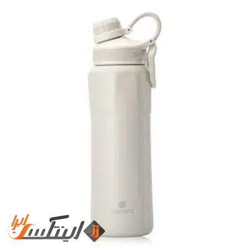 فلاسک دوجداره سانتکو 850 ml رنگ کرم مدل SLEEN