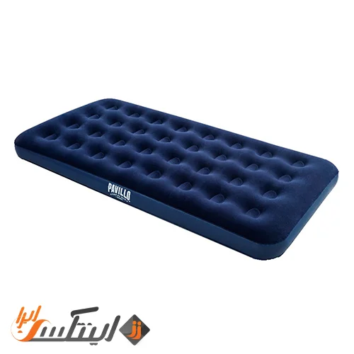 تشک بادی یک نفره مخمل بست وی عرض 99