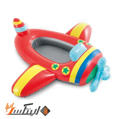شناور بادی روی آب کودک اینتکس طرح جدید هواپیما