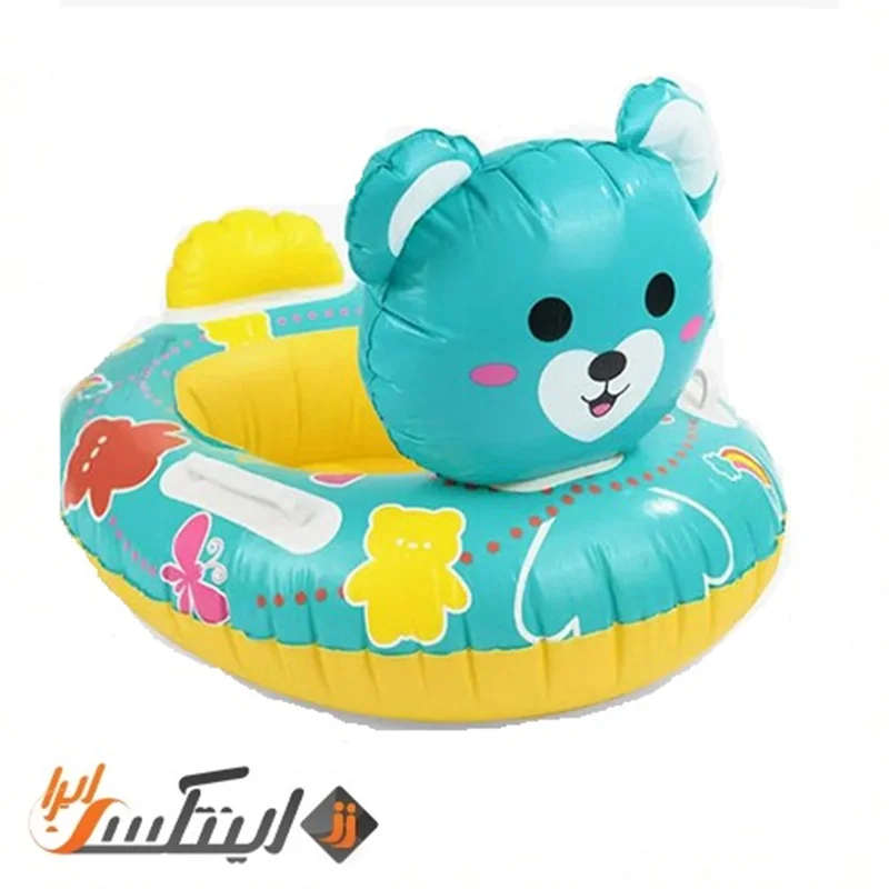 شناور بادی شورتی کودک مدل خرس آبی