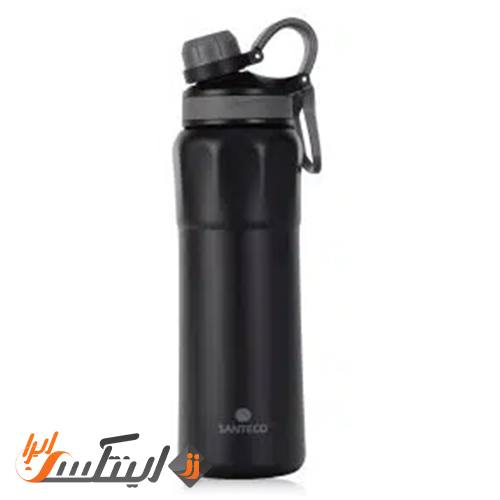 فلاسک دوجداره سانتکو 850 ml رنگ مشکی مدل SLEEN