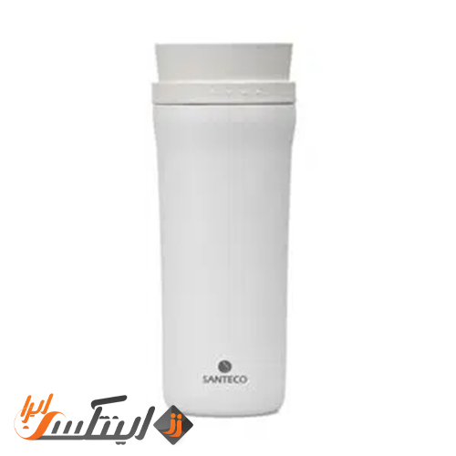 ماگ دوجداره 480 ml سانتکو رنگ سفید مدل Odda Caffee