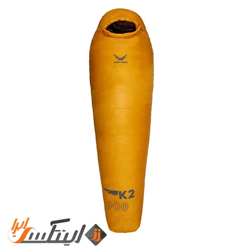 کیسه خواب پر 25- اسنوهاک زرد مدل K2 900
