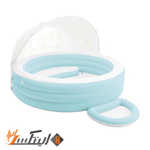 استخر بادی خانوادگی لوکس اینتکس با سایبان متحرک