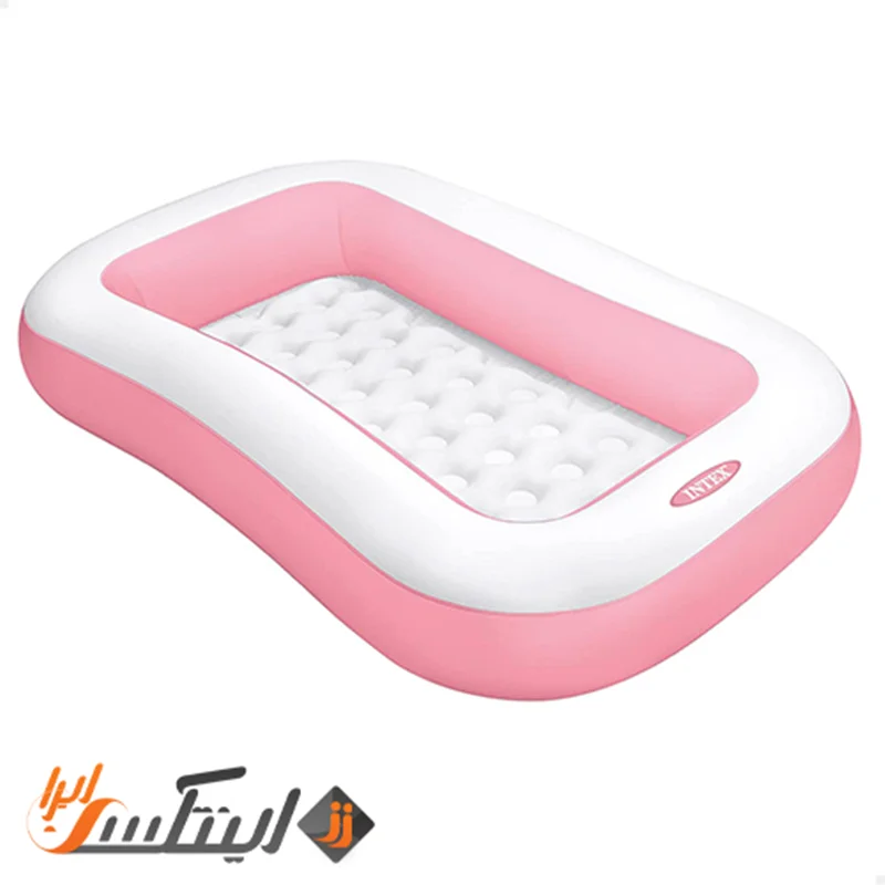 استخر بادی اینتکس مستطیلی صورتی