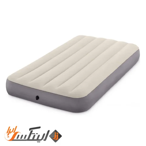 تشک بادی یک نفره الیاف دار Intex 64101