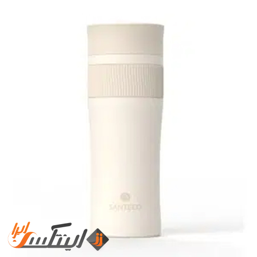 ماگ دوجداره سانتکو 510 ml رنگ کرم مدل ORSA