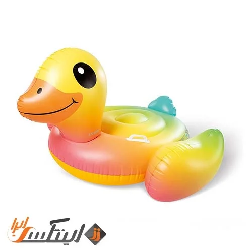 شناور بادی روی آب بزرگ رنگی مدل جوجه