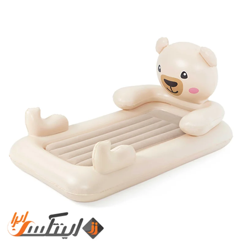 تخت بادی کودک طرح خرس