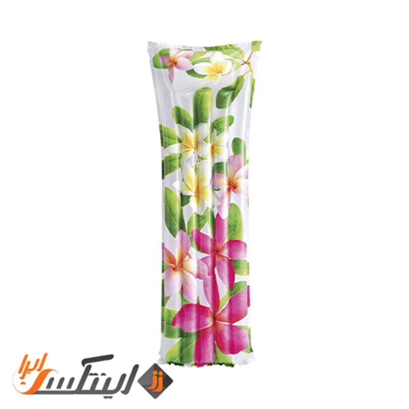 تشک بادی روی آب اینتکس طرح گل 59720