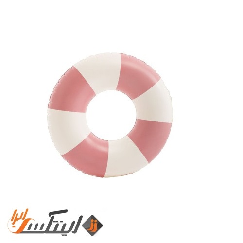 حلقه شنا بادی قطر 91 اینتکس مدل ملوانی صورتی