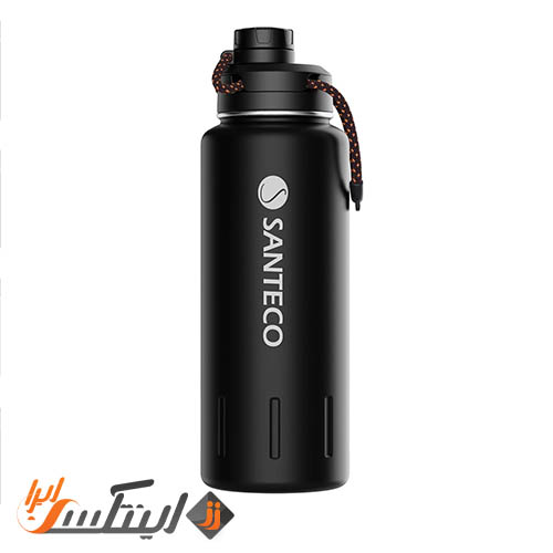 فلاسک دوجداره 950 میلی لیتری Ktwo سانتکو رنگ مشکی