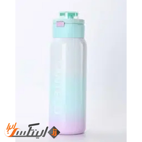 بطری دوجداره ورزشی سانتکو 750ml رنگ چند رنگ مدل GEMINI