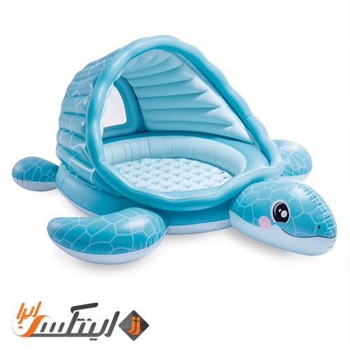 استخر بادی سایبان دار مدل لاک پشت اینتکس