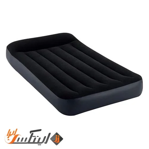 تشک بادی اینتکس یک نفره با پمپ باد برقی سرخود
