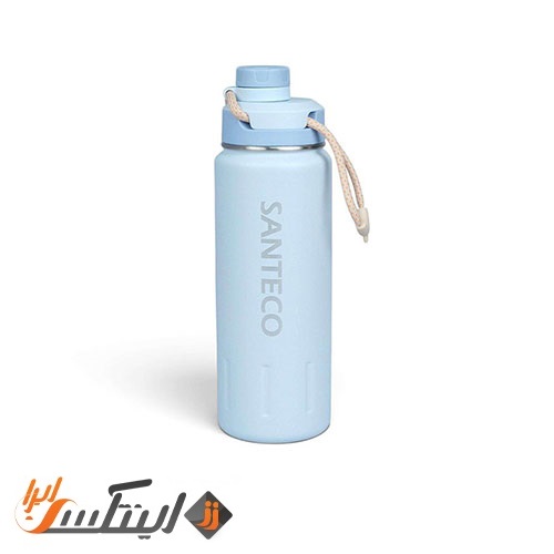 فلاسک دوجداره سانتکو 710 میلی لیتر Ktwo آبی آسمانی