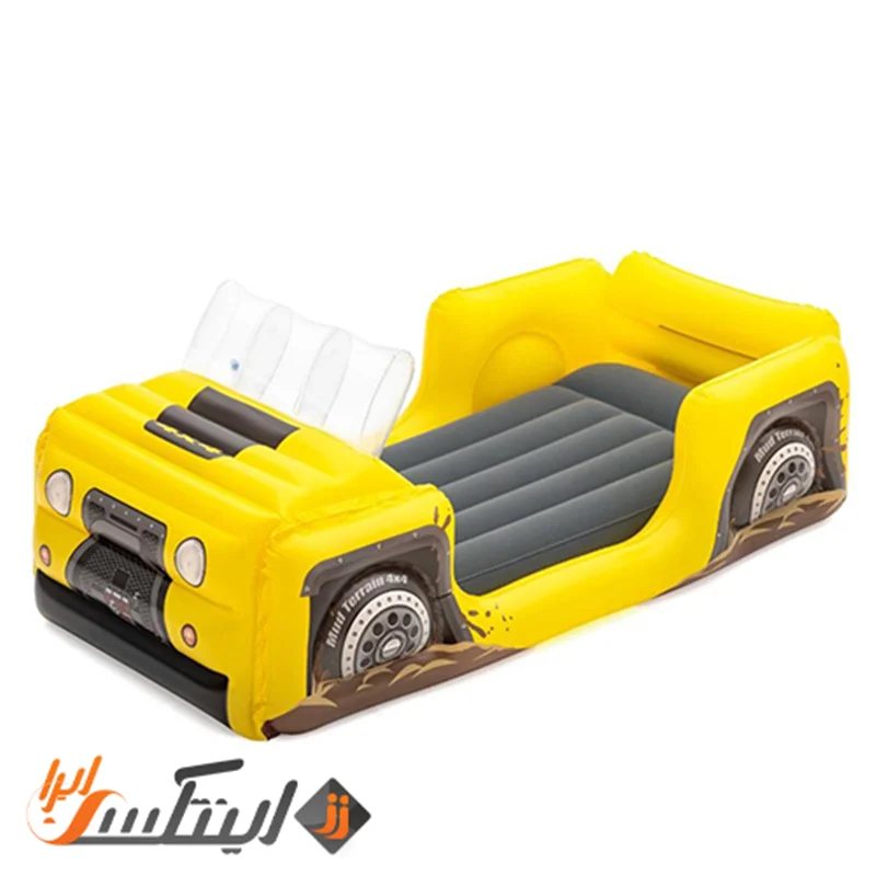 تخت بادی کودک مدل ماشین bestway 67714