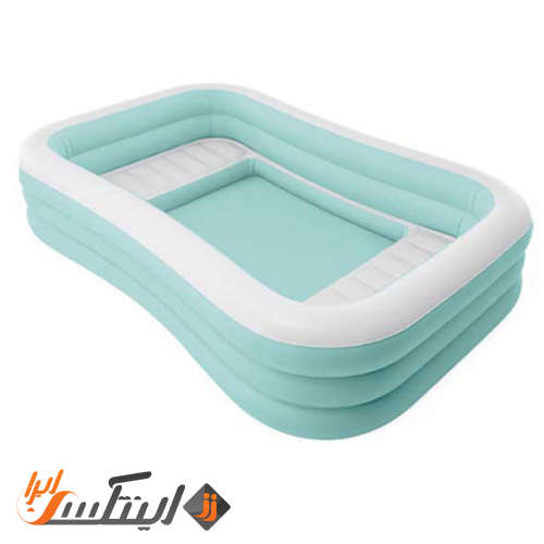 استخر بادی مستطیلی اینتکس مدل خانوادگی با نشیمنگاه
