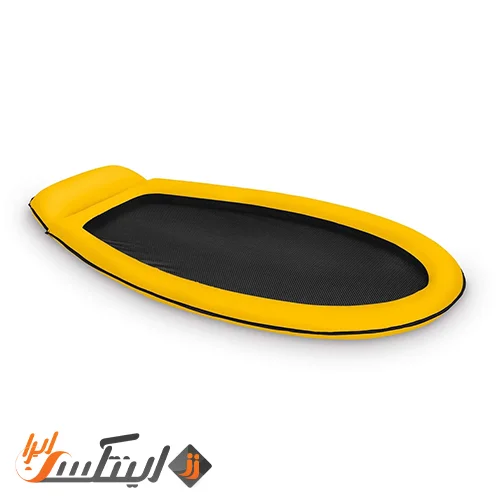 تشک بادی استخری مدل ریلکسی زرد رنگ