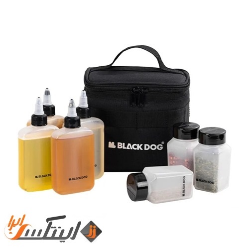 ست ادویه پاش 7 تکه سفری بلک داگ