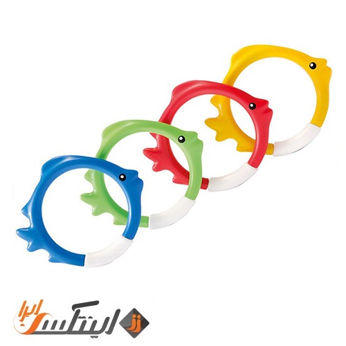 رینگ بازی استخر اینتکس مدل ماهی