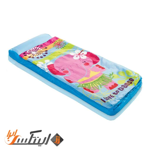 تشک بادی کودک با پتو طرحدار Intex 66802