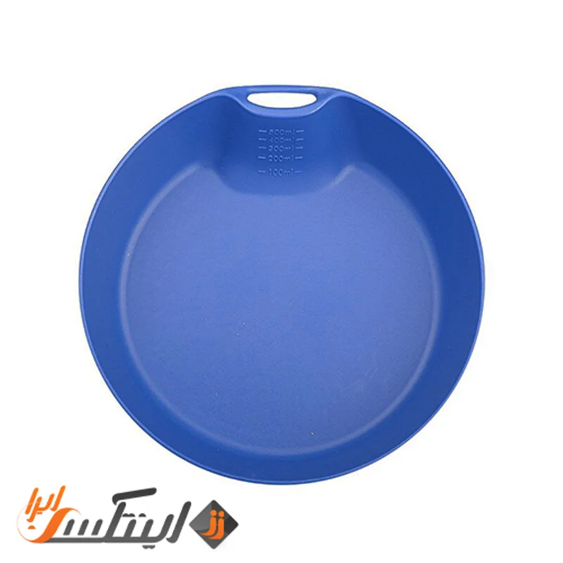 بشقاب سفری لایف کمپ آبی کاربنی