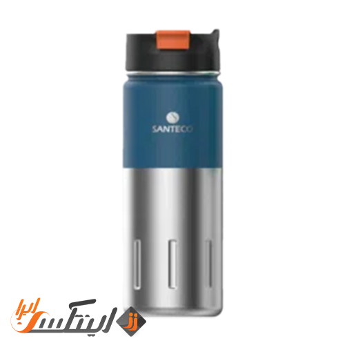 فلاسک دوجداره 500 ml سانتکو رنگ آبی مدل Kotka