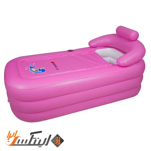 وان بادی حمام بزرگسال زیپدار صورتی اینتایم