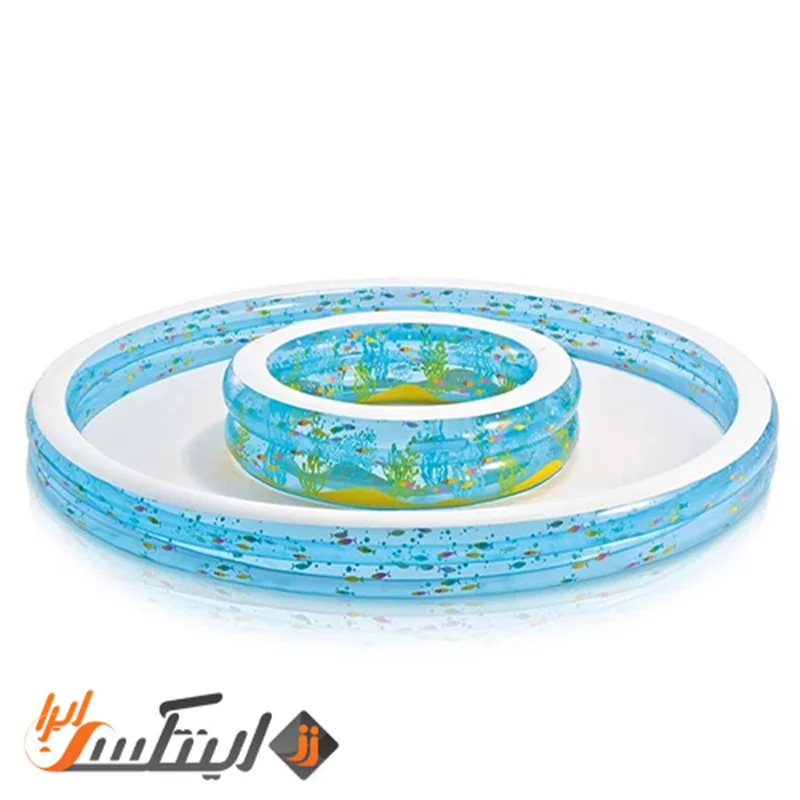استخر بادی کودک فواره دار اینتکس intex 57143
