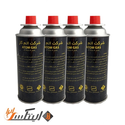 کپسول گاز 227 گرمی اتم گاز مدل 01 بسته 4 عددی