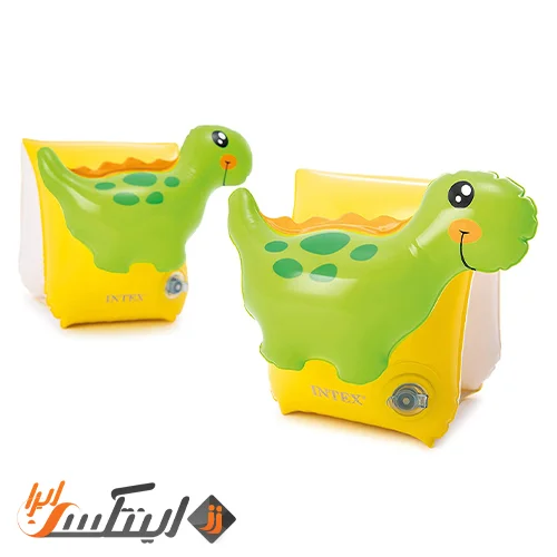 بازوبند شنا بادی اینتکس طرح دایناسور Intex 56664